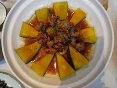 板栗南瓜蒸小排-旺顺阁鱼头泡饼(小红门店)