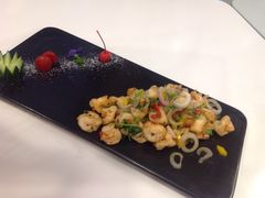 黑松露焗虾仁-后宫私房菜(汇客美食娱乐广场店)