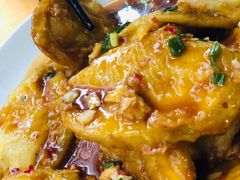 鱼香茄饼-老字号怡玺·藿香雅鱼(20年雅安店)