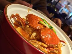 花蟹炒年糕-绿茶餐厅(千岛湖银泰城店)