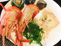 大虾&nbsp;内脂豆腐-绿岛国际酒店-西餐厅
