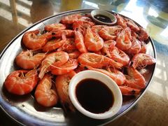 白灼海虾-乡味海鲜农家菜·巽寮土窑鸡(地道美食店)