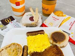 板烧鸡腿香肠早晨全餐-麦当劳(皇岗路店)