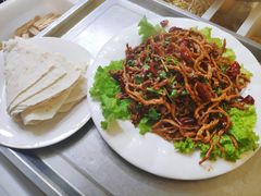 干煸肉丝-古月楼老菜馆