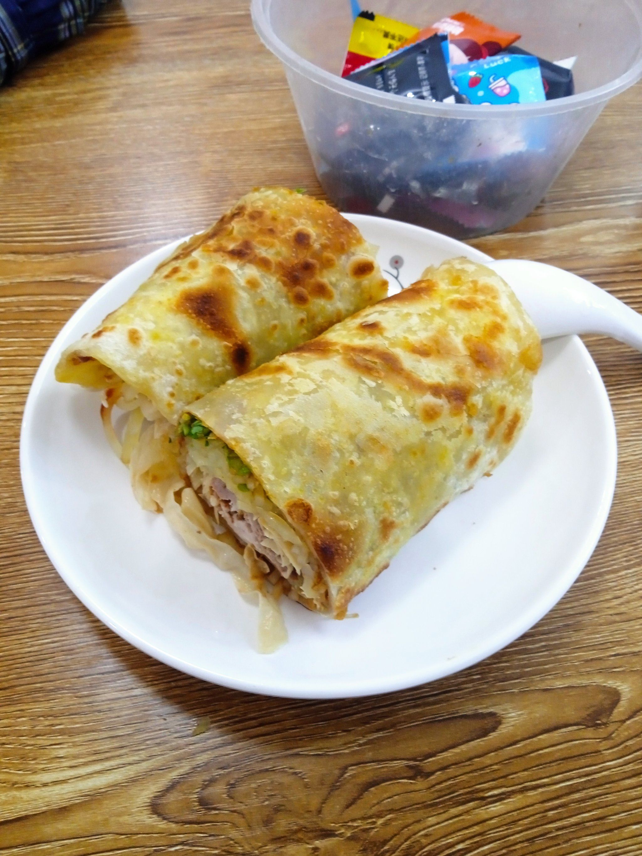 这熏肉大饼老好吃了