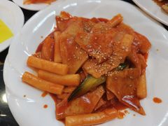 鱼饼炒年糕-桃园中华料理炸酱面(燕儿岛路店)