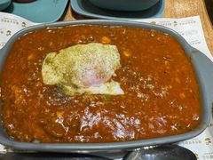 濕免治牛肉溫泉蛋拌飯-杨枝金捞甜品(氹仔泉澧店)