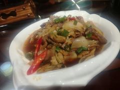 -东来菜馆•手抓海鲜家常菜•海鲜锅贴(鸽子窝店)