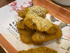 咸蛋黄鸡翅-罗阳人家私房菜(罗阳路店)