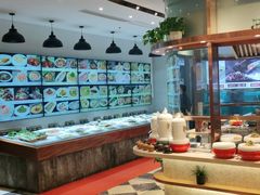 自助取餐区-梦都海鲜酒家(万达广场江桥店)