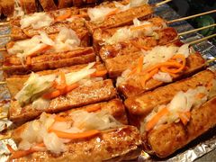 石板泡菜豆腐-六合夜市