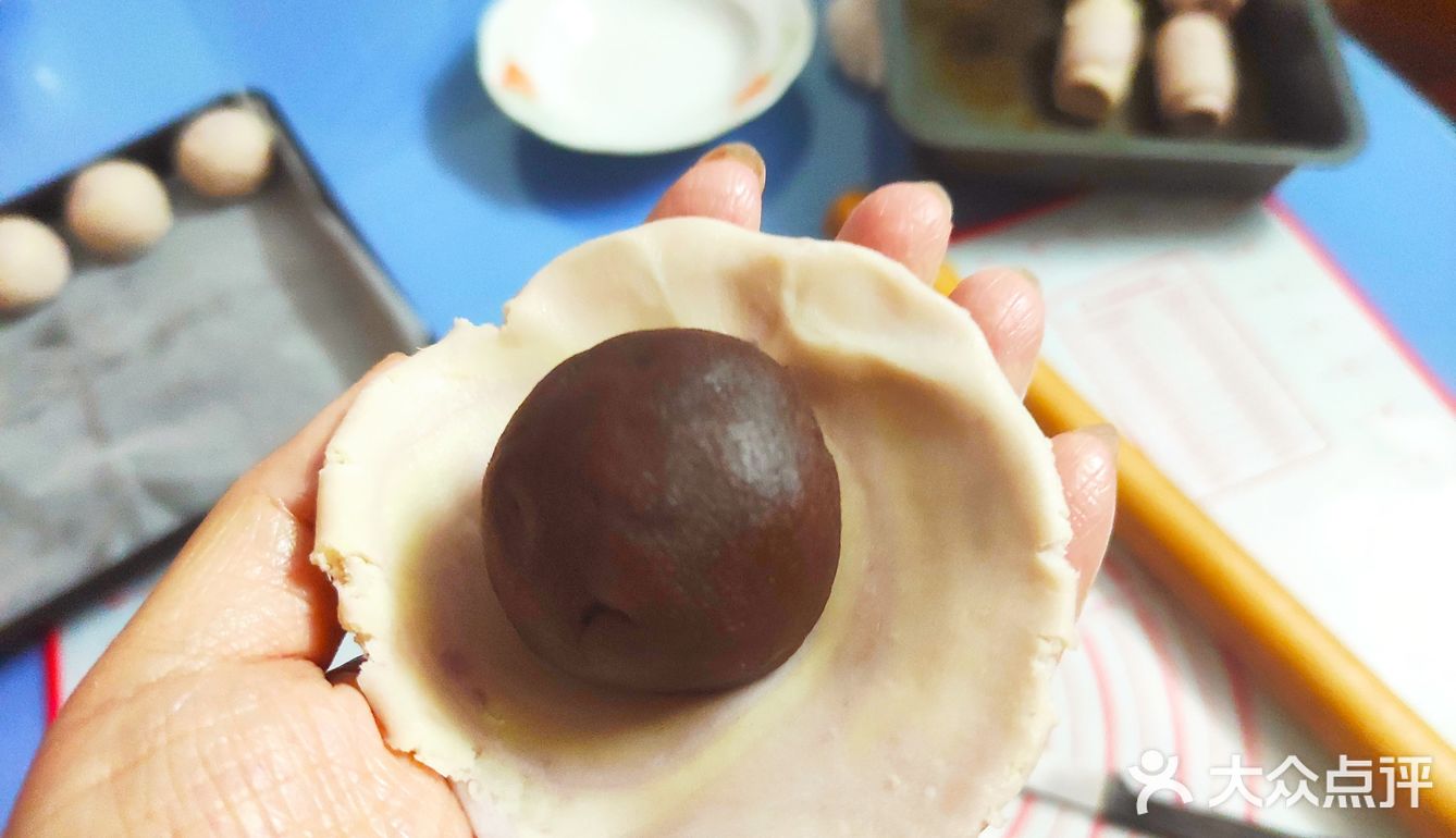 天凉好个秋，自制中秋月饼之紫薯酥