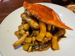 梭子蟹炒年糕-大牌大·传统杭帮菜(湖滨店)