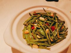 干锅扁豆丝鲜肉片-望湘园·小雅(德基店)
