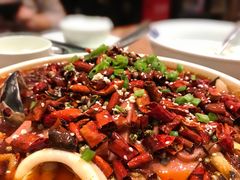 海鲜毛血旺-渔家灯火(明湖店)