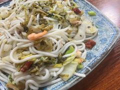 槽菜炒粉干-福州人铭小吃