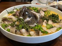 青青椒麻龙胆鱼-CHIC1699远洋私厨