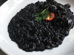 鲜墨鱼蛤蜊烩饭-IL Forno 意坊·意大利餐厅(花园店)