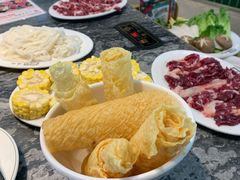 炸腐皮卷-八合里牛肉火锅(深圳光明大仟里二店)