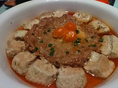 咸蛋黄肉沫臭豆腐-永安鱼庄·镇江菜(东吴路店)