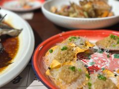 黄金蒜蓉蒸贝类拼盘-南海渔家•海鲜•正宗海南菜(海棠湾店)