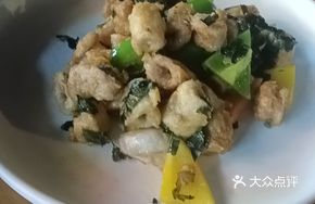 Braised Bamboo Intestine with Perilla