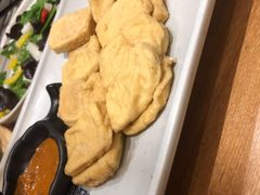 香煎石屏豆腐-云海肴·汽锅鸡·云南代表菜(东坝金隅店)