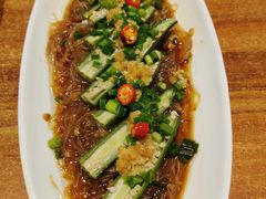 蒜蓉粉丝蒸秋葵-九转小磨(凯德店)