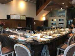 自助取餐区-Oyster Talks 四度蚝法餐厅