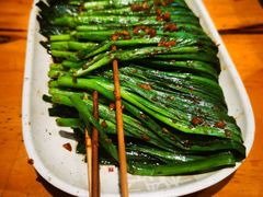 烤韭菜-木屋烧烤(坂田天安云谷店)