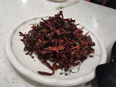 香辣牛肉干-前王院•巧克力海鲜市集餐厅(万平口店)