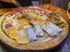 -老姐石板烧烤+铜炭火锅(总店)