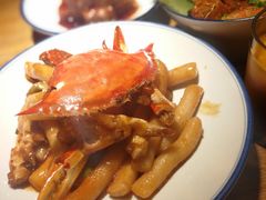 梭子蟹炒年糕-弄堂里(雨花客厅店)