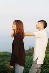 海边绿景客片-巴黎婚纱摄影工作室