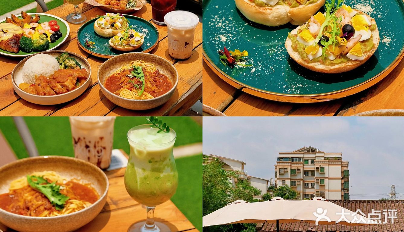 在江门‼️来吃个惬意的天台brunch ～ 