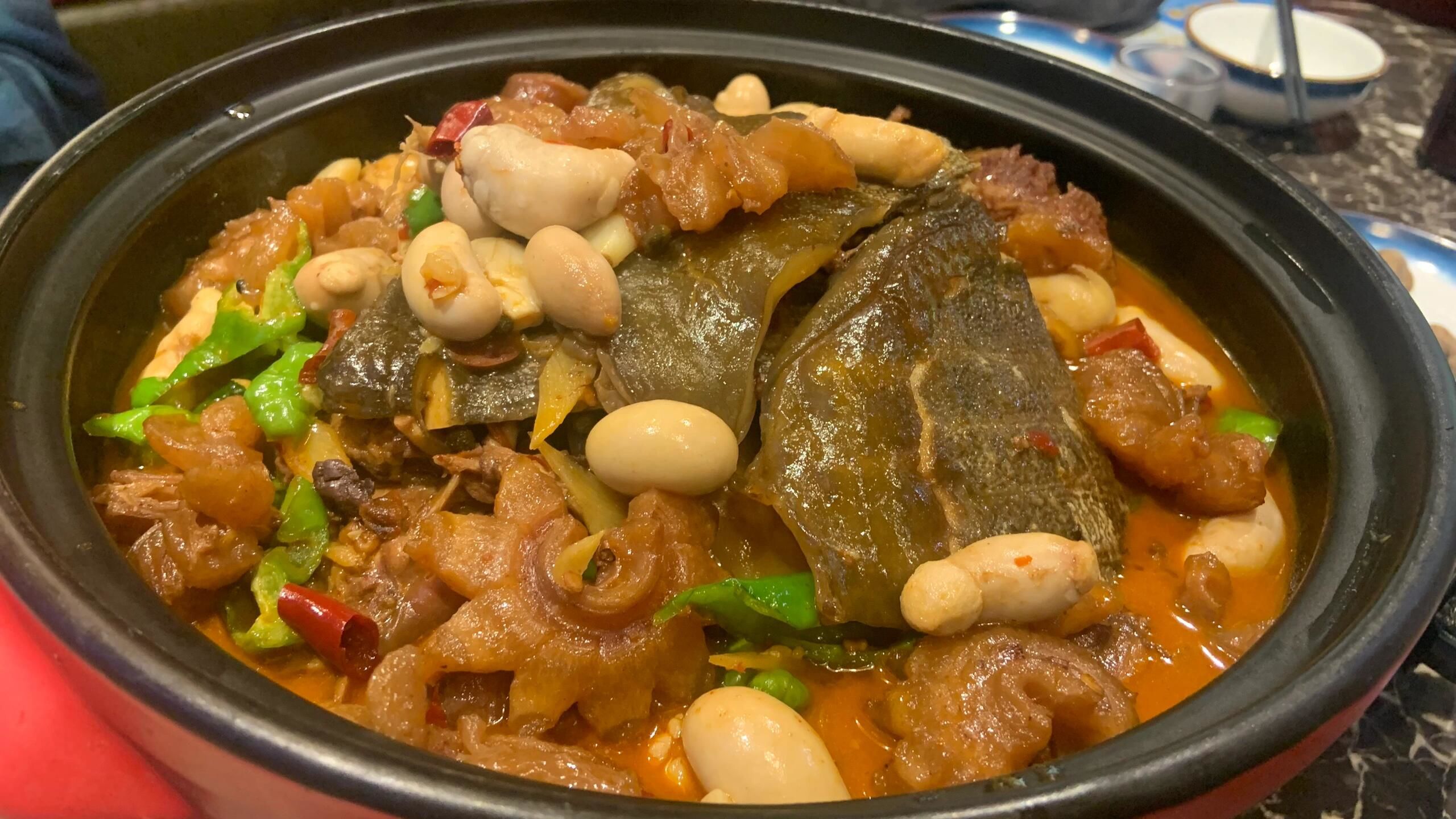 和三位弟弟吃了甲鱼鸡子牛鞭煲,real大补特补!