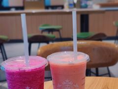 芒紫柠力生咖冰霜-星巴克(万都店)