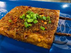 烤水豆腐-老表记广西宵夜螺蛳鸭脚煲(西大店)