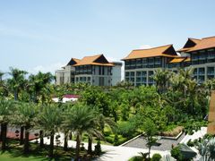 大堂望出去的景色-三亚海棠湾万丽度假酒店