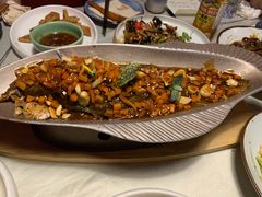 京城腊八蒜烧野生大黄鱼-顺承小院儿