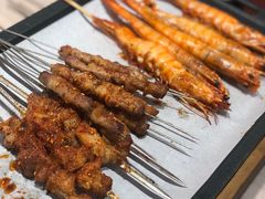 -街角等你.大连海鲜烧烤.经典铁板海鲜串(西安路店)