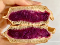 酸奶乳酪紫薯车轮饼-馋嘴诱惑