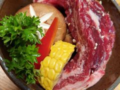 霜降和牛肋条-炎蔵牛舌烤肉