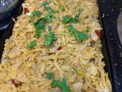 铁板酸菜-丹东丛炟海鲜烧烤(江艺路店)