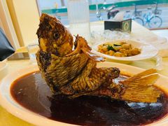 挣蹦鲤鱼-奥华餐厅·老张记(台基厂店)