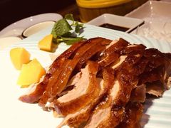 脆皮烤鸭-食欲老院子荆芥疙瘩汤(经五路店)