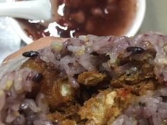 早点的蒸饭包油条-芳婆糕团店(王府大街店)