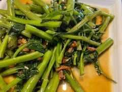虾味炒空心菜-滇道云南特色料理(康定路店)