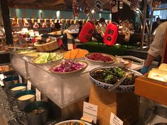 自助取餐区-北京希尔顿逸林酒店-逸轩西餐厅-自助餐厅