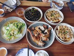 -竹语饭香·原生态农庄·烧鸡·竹筒饭·河鲜(森林海白水寨店)